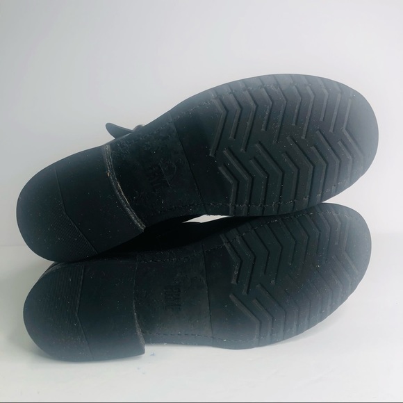 Frye Veronica Short Leather Boot Women's Size 6B Med Biker Black 3476509 - Picture 8 of 12